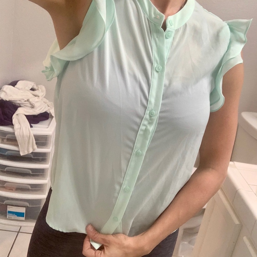 Shirt Forever 21 Small light green NWOT